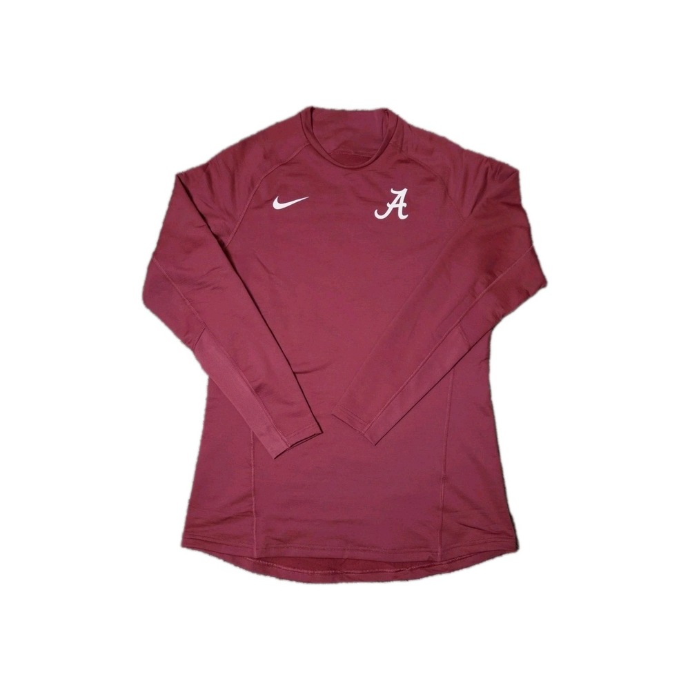 Nike Alabama Crimson Tide Dri-FIT Long Sleeve‎ Team Shirt Men's Large